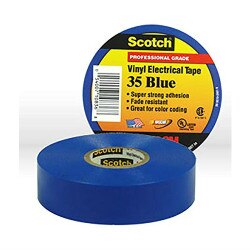 35 BLUE 3/4"x 66' Electrical Tape