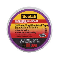 35 VIOLET 3/4"x 66 foot electrical