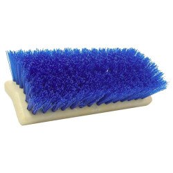 10" Bi-Level Scrub Brush, Stiff