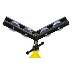 SS Roller Head Kit (4 wheels) Large