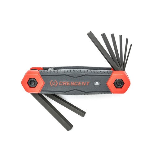 8 Pc. Folding Metric Hex Dual