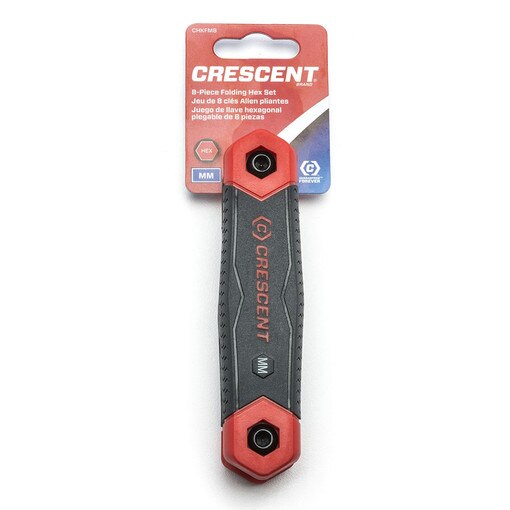 8 Pc. Folding Metric Hex Dual