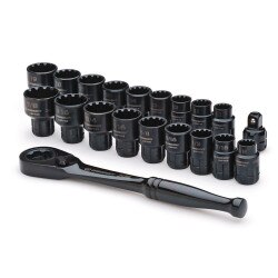 20pc. X6 Pass-Thru Ratchet & Socket