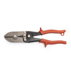 5 Blade Hand Crimper, 1-1/4" Throat