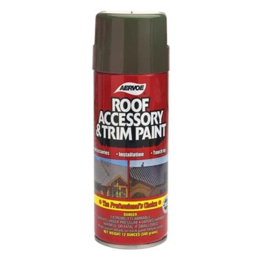 Dark Brown Roof & Tile Trim Paint