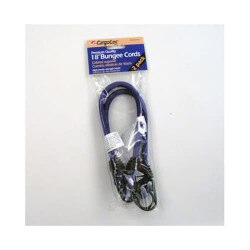 Blue 18" 2pk. Bungee Cord