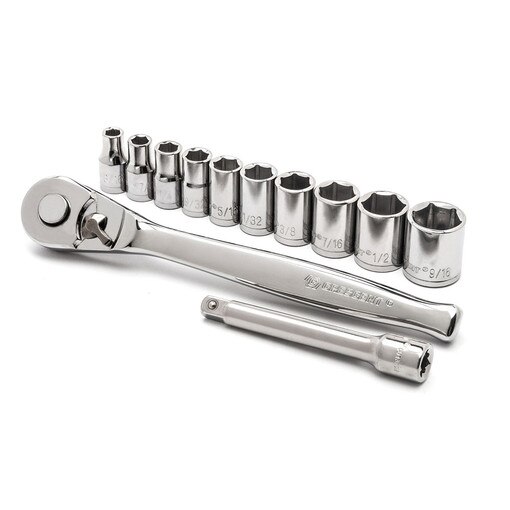 12 Pc. 1/4" Drive 6 Point SAE