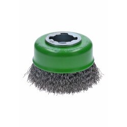 3" Cup Brush, Crimped, Stainless
