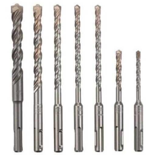 7-Piece Sds Plus Carbide Hammer