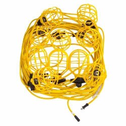 100' Plastic Cages String Light W/