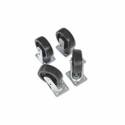 4 Piece Caster Set (2 Fixed, 2