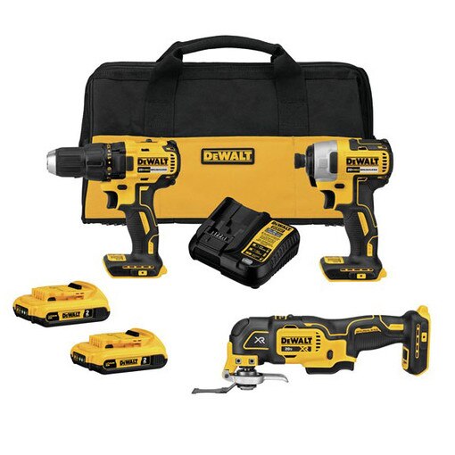 20V MAX Brushless 3-tool Kit