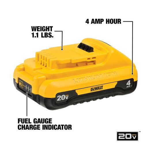 4Ah Compact Lithium Ion Battery - 2