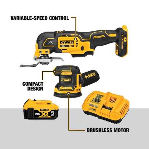 20V MAX XR Sander & Multi-Tool,