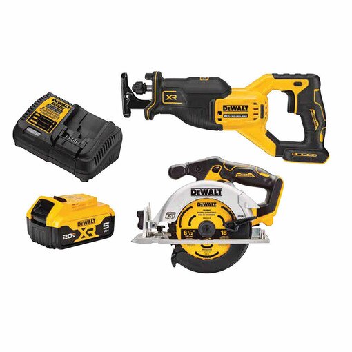 20V Cutting Combo Kit w/(1) 5.0AH