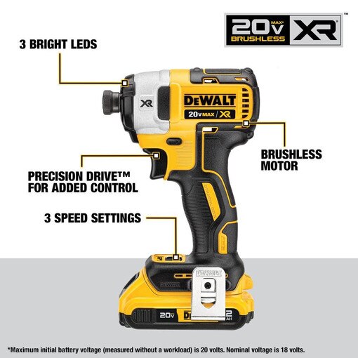 20V Brushless Cordless 1/2" Drill