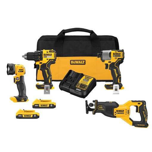 20V MAX* Brushless 4-Tool Combo Kit