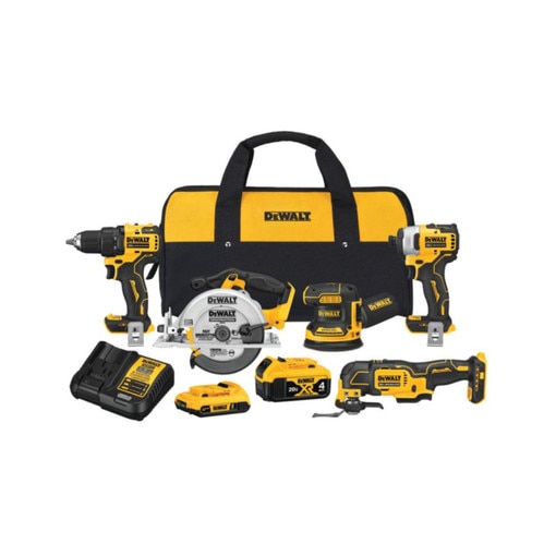 20V Max Brushless 5-Tool Combo Kit
