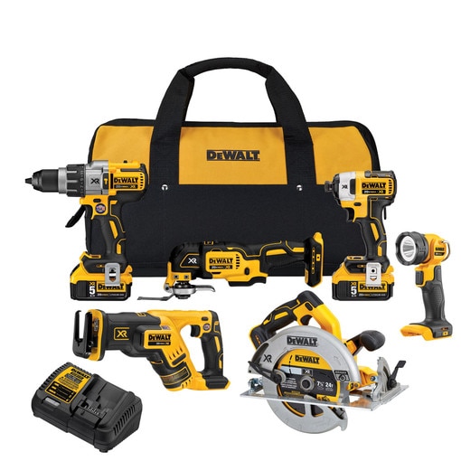 20V MAX XR LI-Ion 6-Tool Combo Kit
