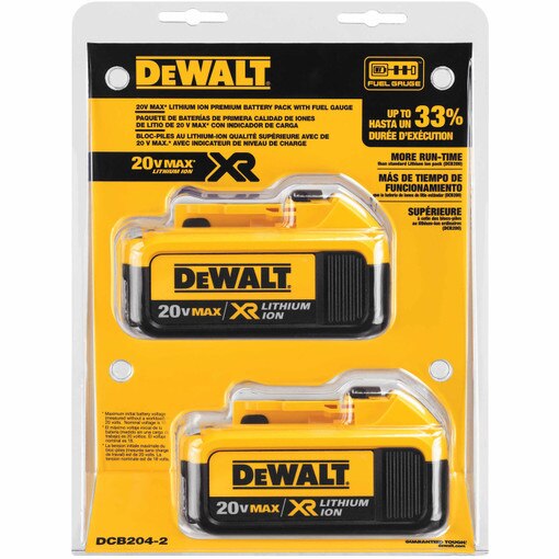 ~20V Max Premium XR Li-Ion Battery