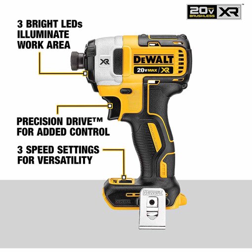 ~20V Max XR Brushless 1/4" 3-Speed