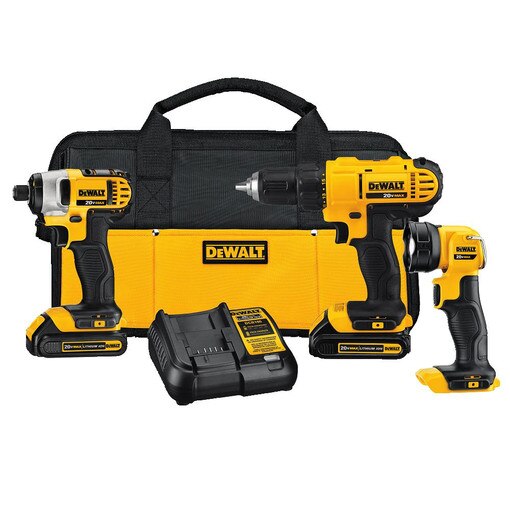 20V Max* Lithium Ion 3-Tool Combo