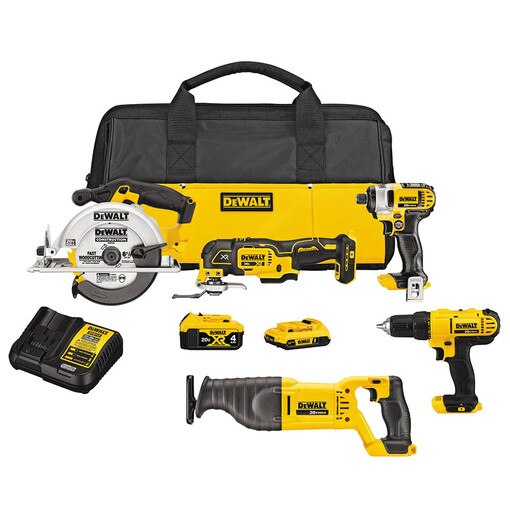 20V 5-TOOL COMBO KIT