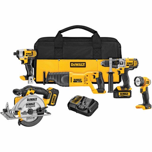 20V Max Li-Ion 5-Tool Combo Kit