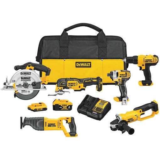 20V 6-TOOL COMBO KIT
