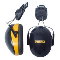 Cap Mount Earmuffs, Yellowith Black