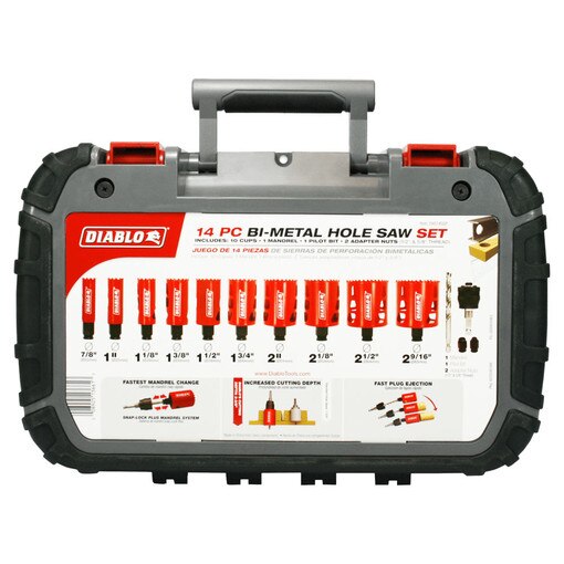 14PC BIM GP HOLESAW SET