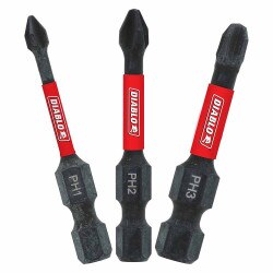 2" Phillips Drive Bit Assorted Pack