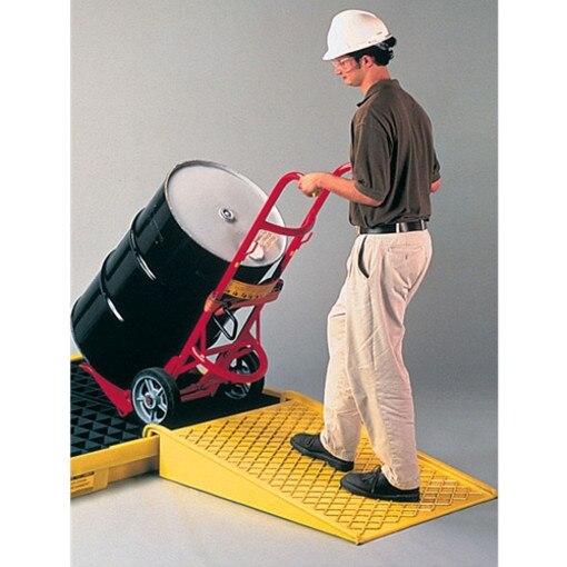 Poly Utility Ramps Eagle 1689 Poly Ramp for Platform Units & 1645 (Yellow)