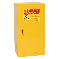 One Door Self-Closing One Shelf