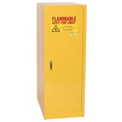 One Door Self-Closing Three Shelves