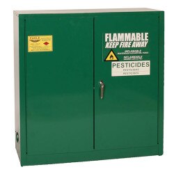 Two Doors Self-Closing One Shelf