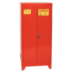 Two Door Manual Close Five Shelves