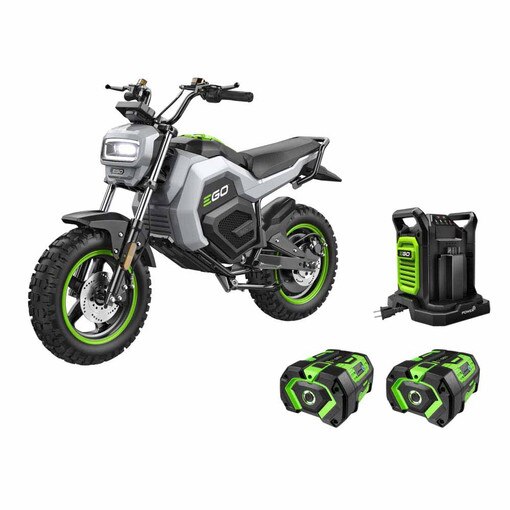 POWER+ Mini Bike with 2 x 7.5Ah