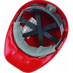 #6609 Terry Cloth Grey Sweat Band