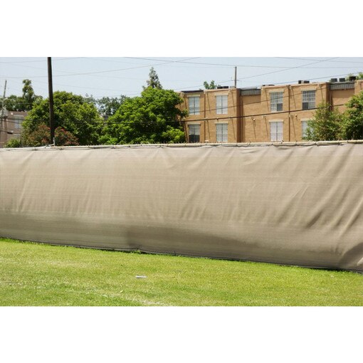 10' x 150' Tan With Button Holes