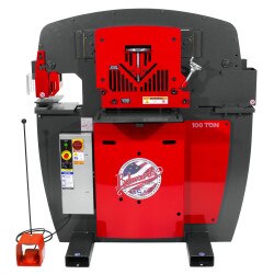 100 Ton Ironworker - 3PH, 380V, 5