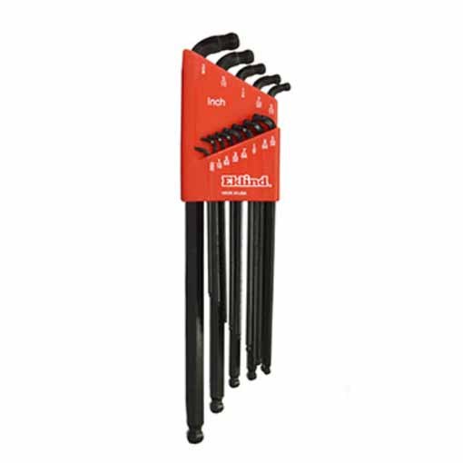 Double Ball Hex Key Set 13 pc Inch