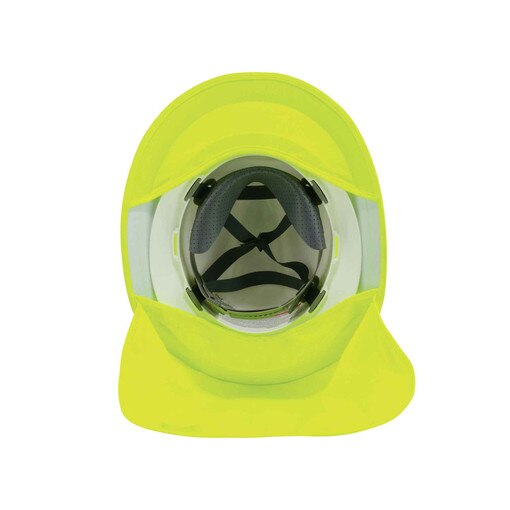 #6660 Hard Hat Sun Shade, Lime
