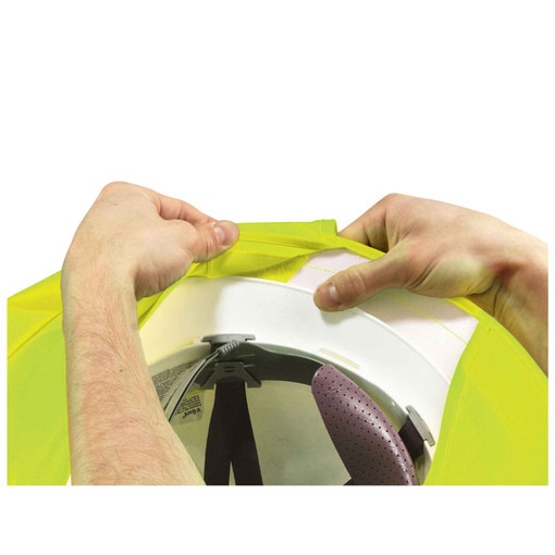 #6660 Hard Hat Sun Shade, Lime