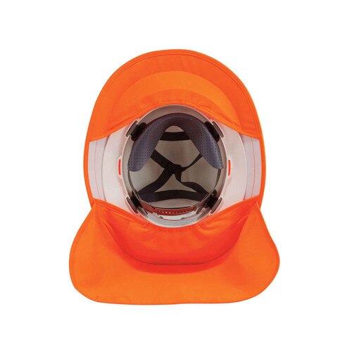 #6660 Hard Hat Sun Shade, Orange