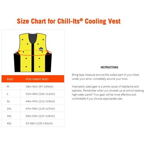 #6685 Dry Evaporative Cooling Vest