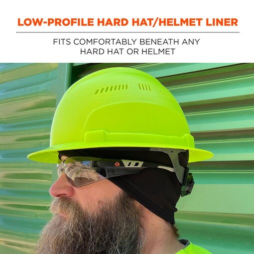 #6813 Black Hard Hat Liner