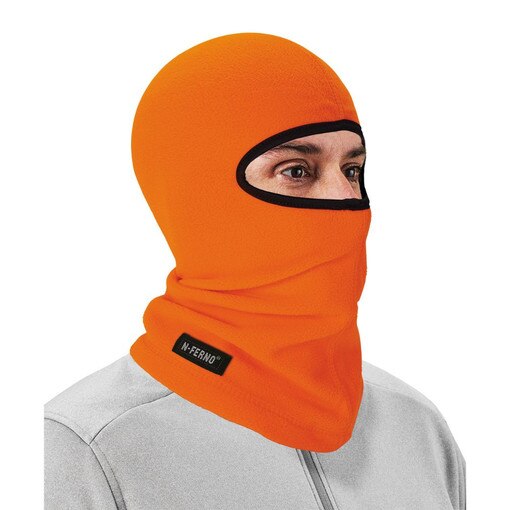 #6821 Orange Balaclava Face Mask -