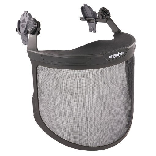 #8989 Gray Mesh Face Shield for