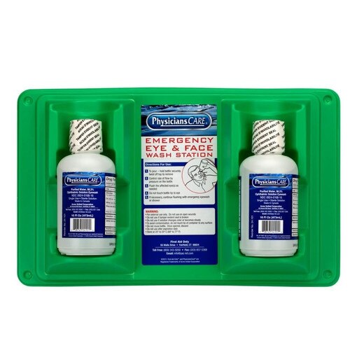 Eye wash Station, Double 16 oz.